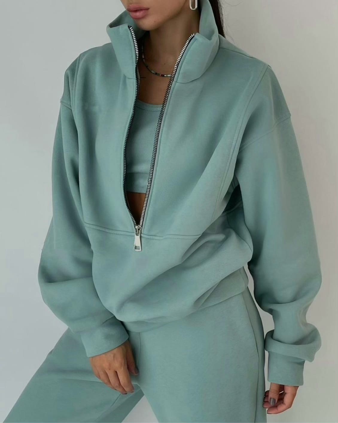 Bequemes Fleece-Loungeset