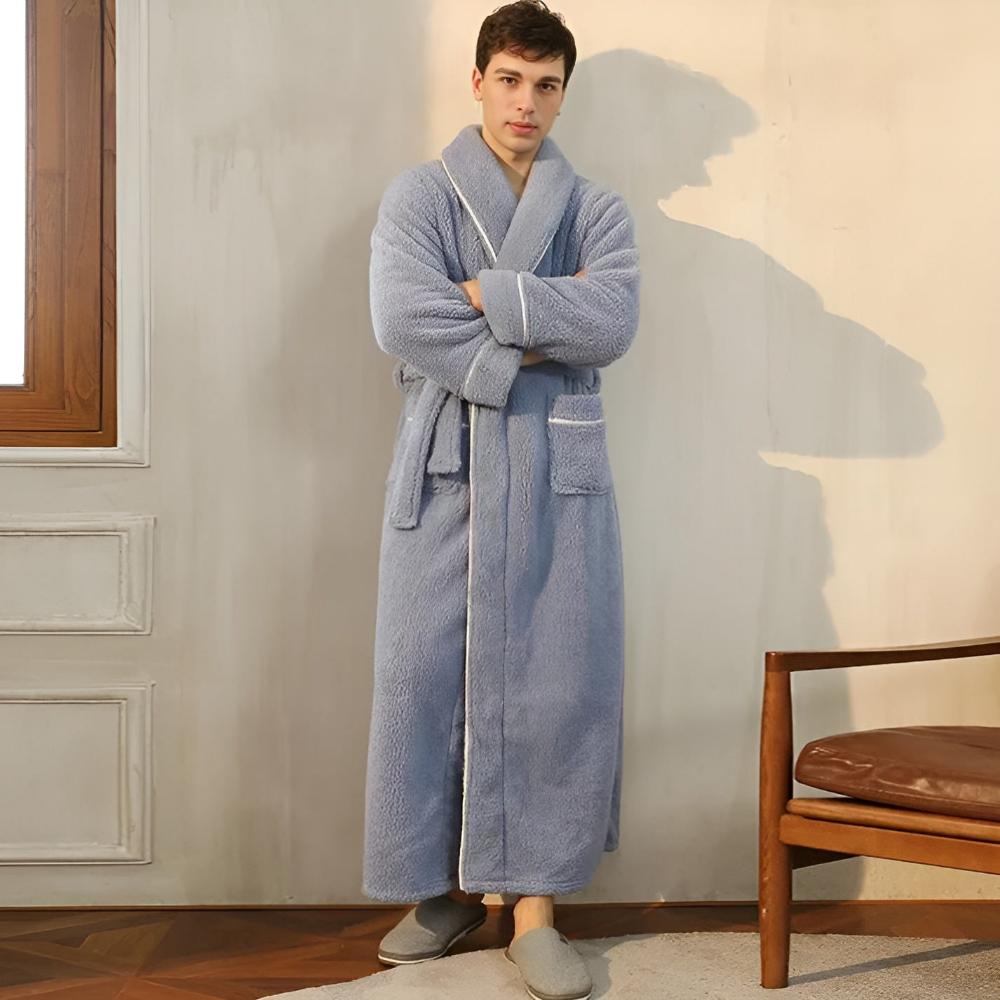 Bequemer Sherpa-Bademantel