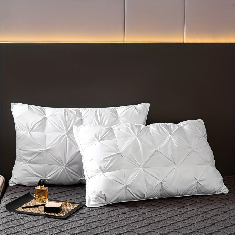 Bequemes Hotelkissen – Weiches und luxuriöses Kopfkissen für erholsamen Schlaf, ideal für Zuhause oder das Hotel, pflegeleicht und hypoallergen