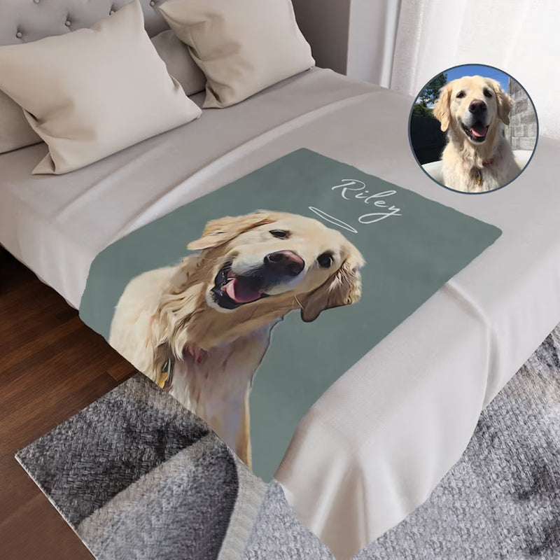 Bequeme, personalisierbare Decke