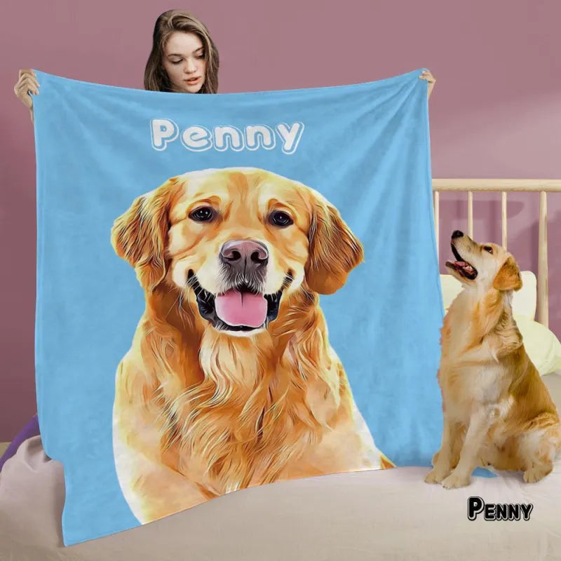 Bequeme, personalisierbare Decke