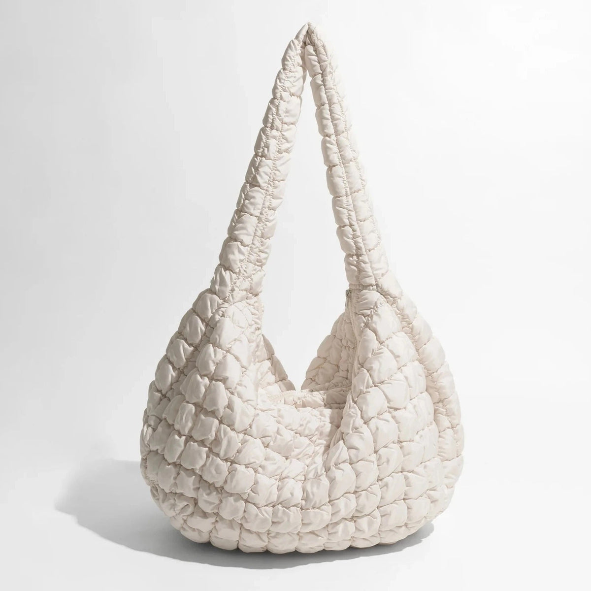 Gesteppte, extra grosse Schultertasche