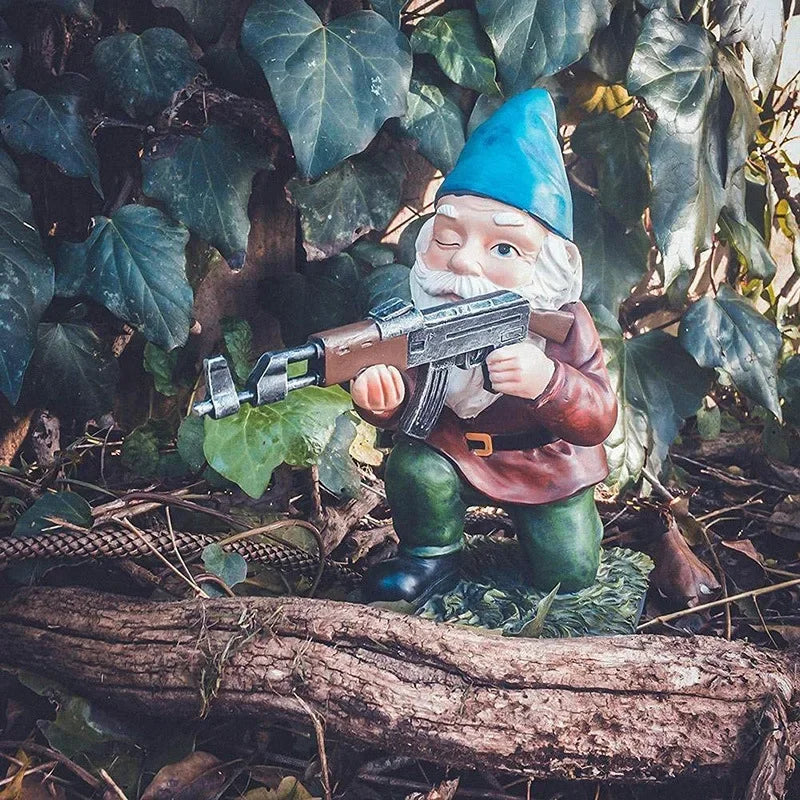 Gartenzwerge-Armee - Schütze deinen Garten mit Humor
