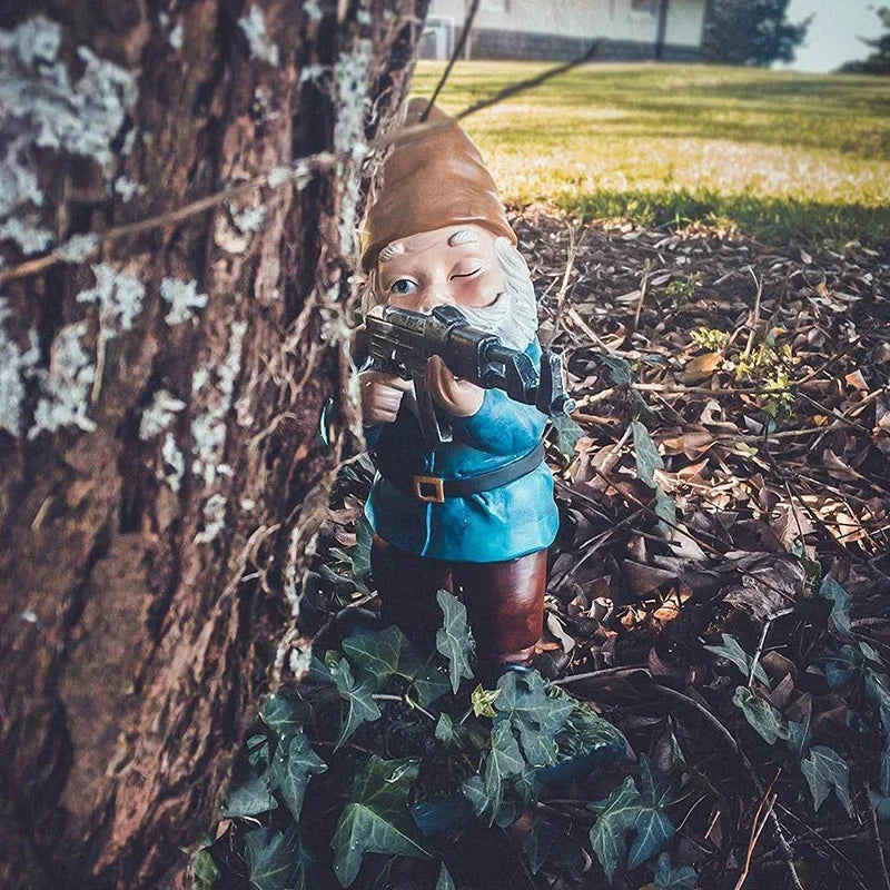 Gartenzwerge-Armee - Schütze deinen Garten mit Humor