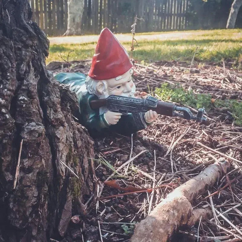 Gartenzwerge-Armee - Schütze deinen Garten mit Humor