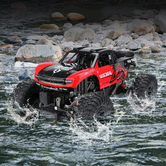 Amphibischer 4x4 Offroad-RC-Monstertruck mit 2,4-GHz-Fernsteuerung