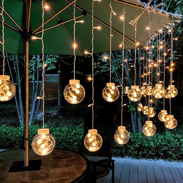 Doppelseitige, wasserdichte LED-Lichterkette