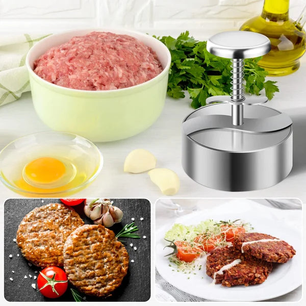 Manuelle Fleischpresse für Burger-Patties