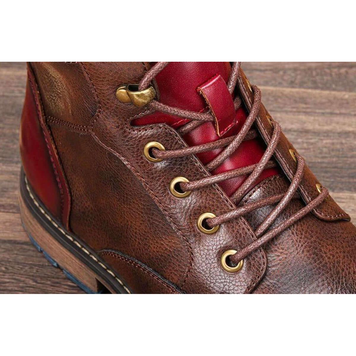 Handgefertigte Oxford-Stiefeletten für Herren