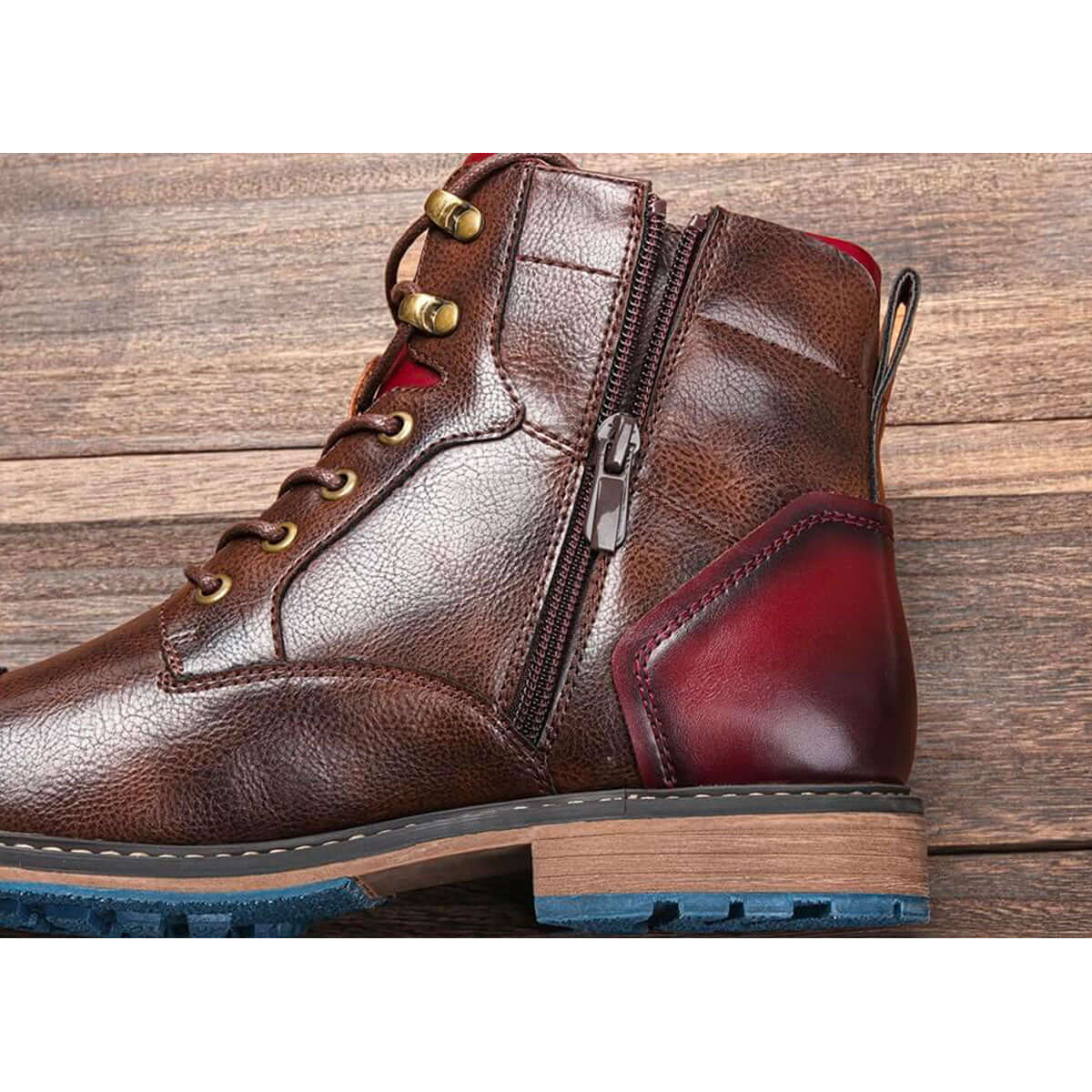 Handgefertigte Oxford-Stiefeletten für Herren