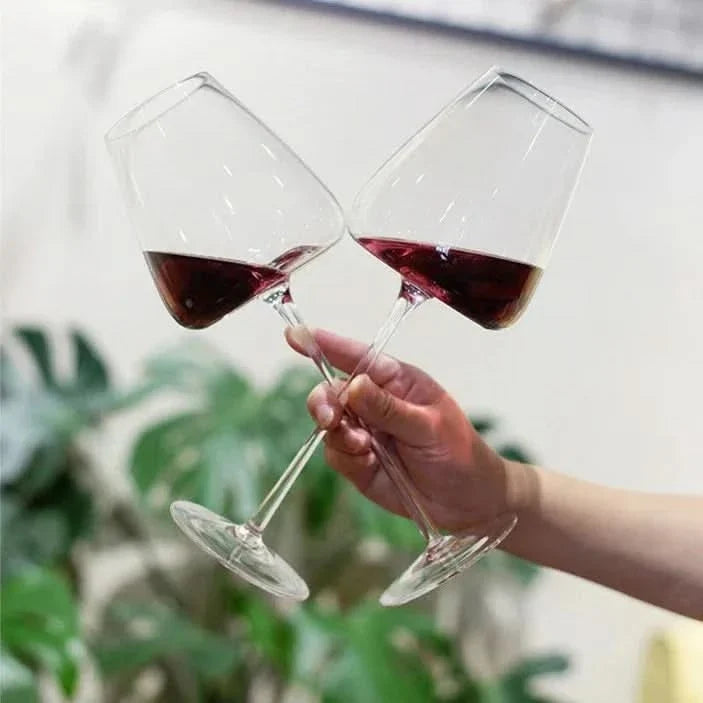 Handgefertigtes Kristall-Wein- und Champagnergläser-Set – 2, 4 oder 6 Stück, in 4 Grössen