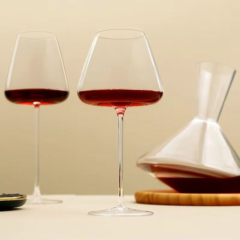 Handgefertigtes Kristall-Wein- und Champagnergläser-Set – 2, 4 oder 6 Stück, in 4 Grössen