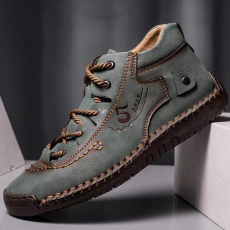 Handgenähte Vintage-Stiefeletten
