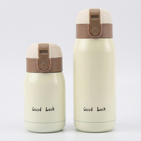 Kleine isolierte Thermosflasche aus Edelstahl