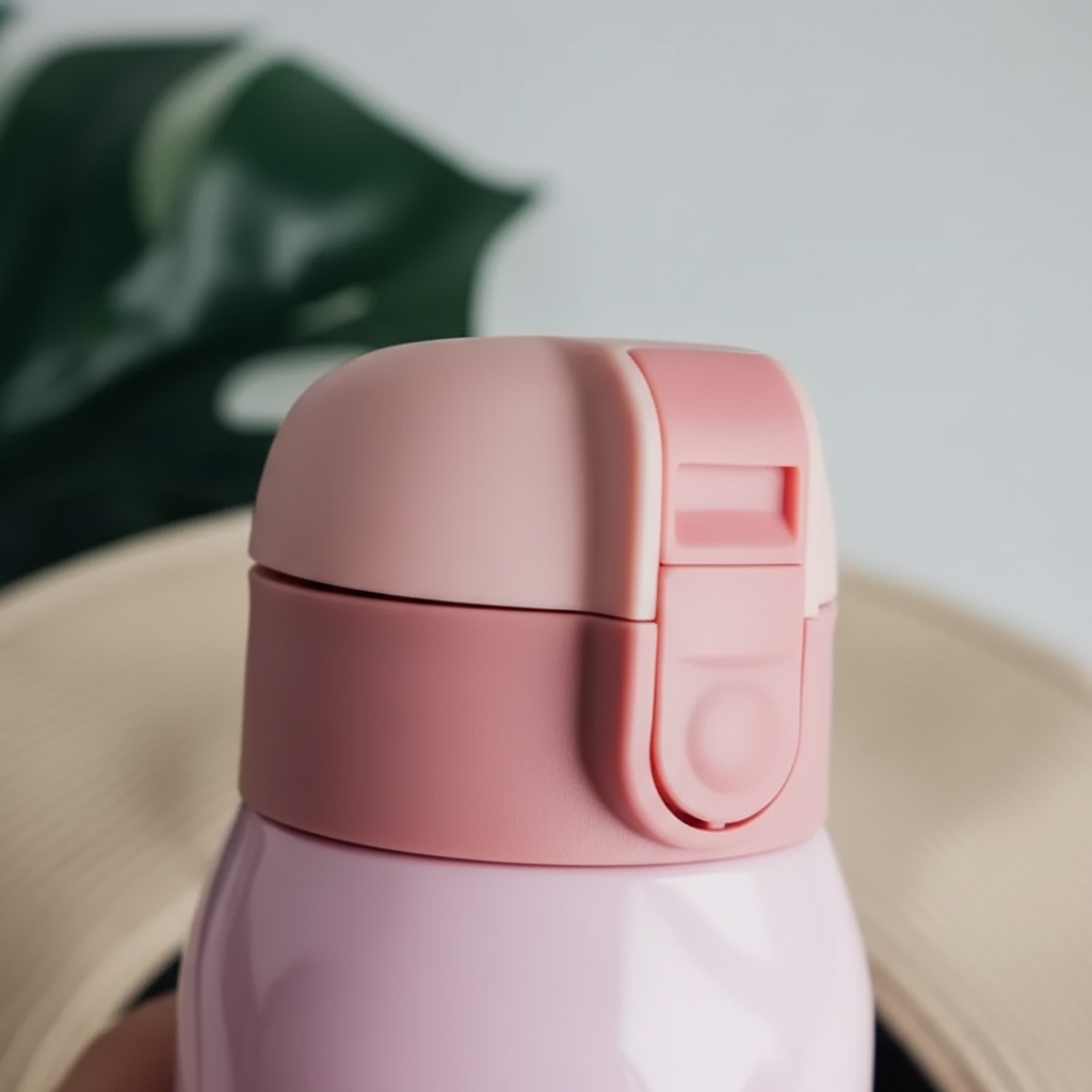 Kleine isolierte Thermosflasche aus Edelstahl