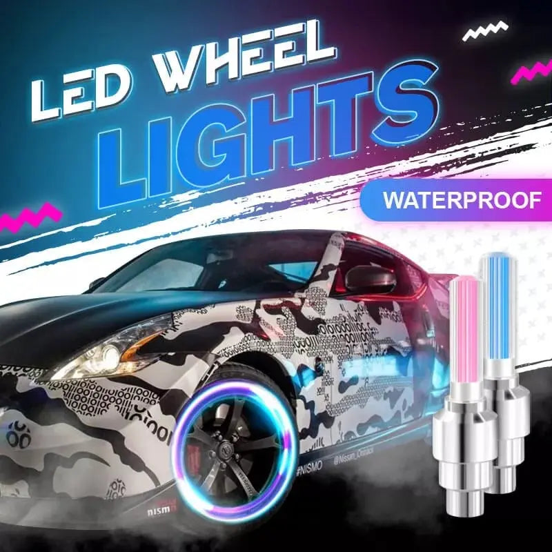 Hochwertige LED-Fahrrad-Ventillampe – Perfekt für nächtliches Fahrradfahren