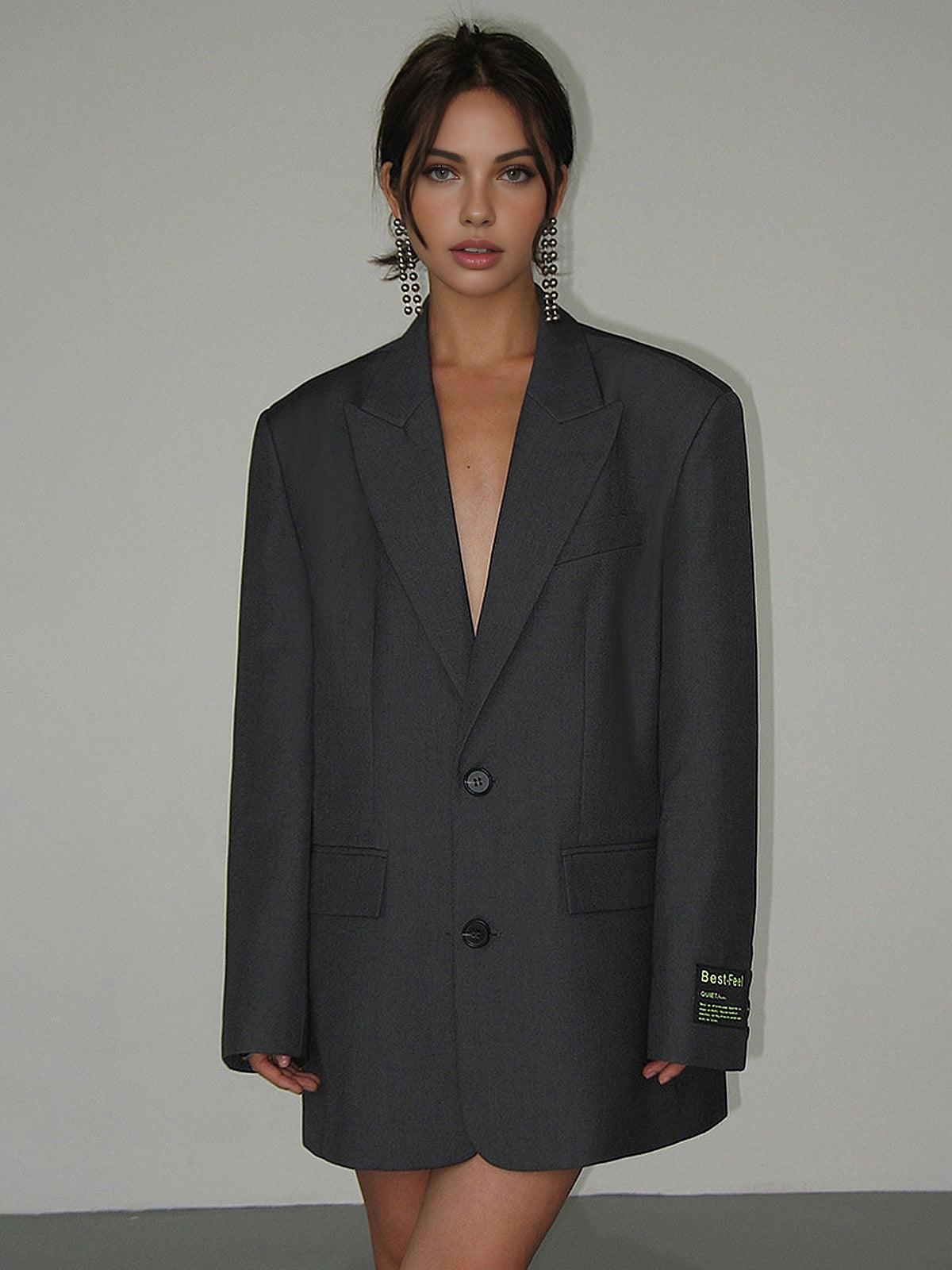 Klassischer Oversize-Blazer