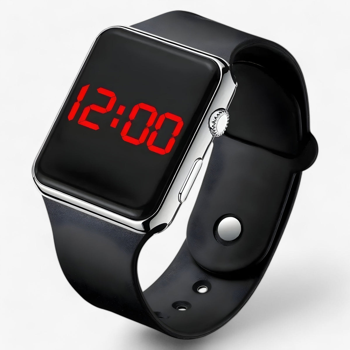 Klassische digitale Armbanduhr – Zeitlos und vielseitig