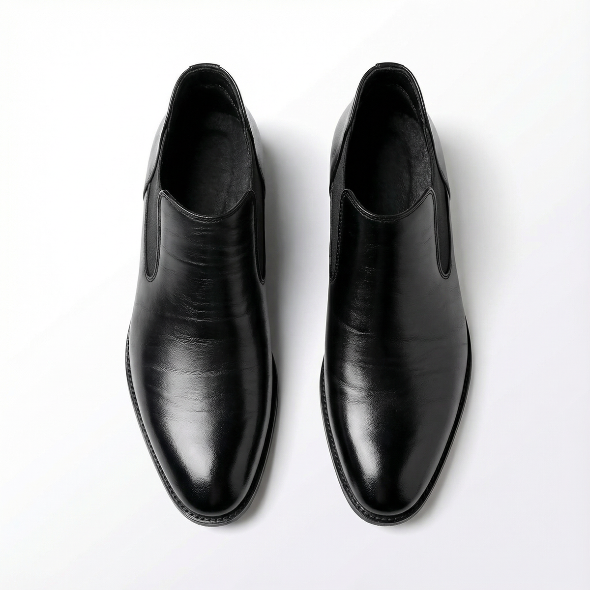 Klassische Herren Chelsea Boots aus Leder