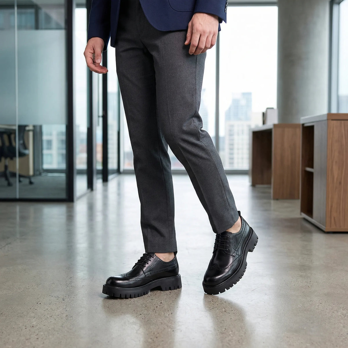 Klassischer Oxford-Schuh für Herren