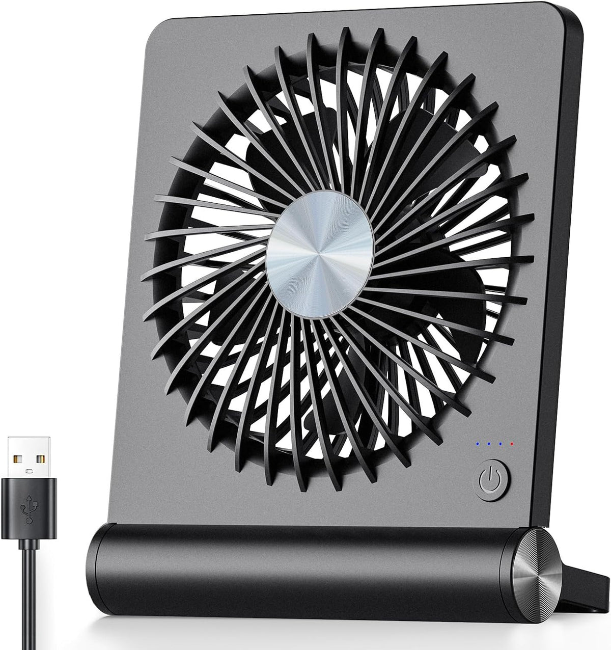 Kleiner, ultra leiser Tischventilator mit starkem Luftstrom