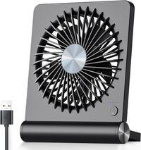 Kleiner, ultra leiser Tischventilator mit starkem Luftstrom