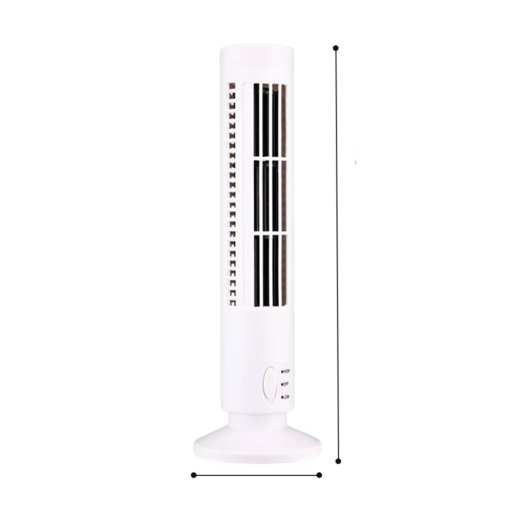 Kompakter flügelloser Turmventilator