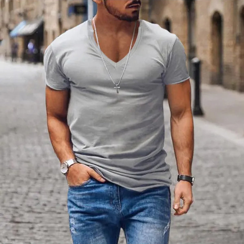 Leichtes Sommer-Herren-T-Shirt