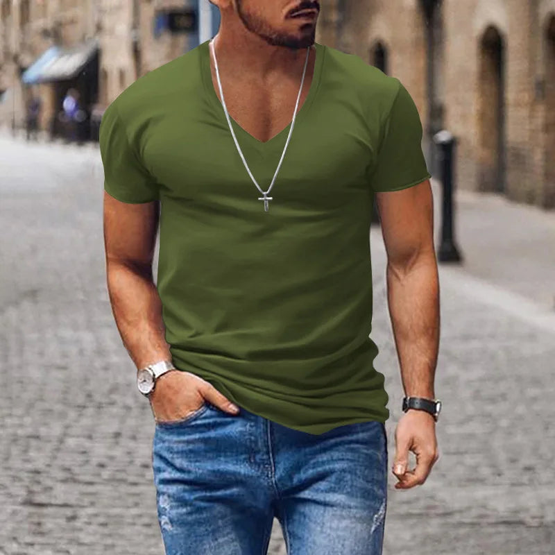 Leichtes Sommer-Herren-T-Shirt