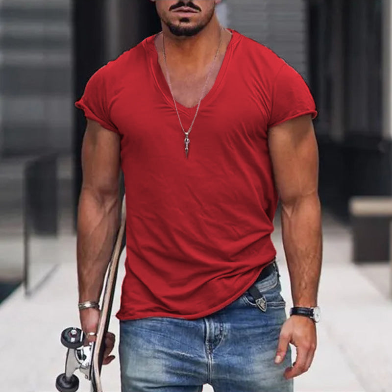 Leichtes Sommer-Herren-T-Shirt