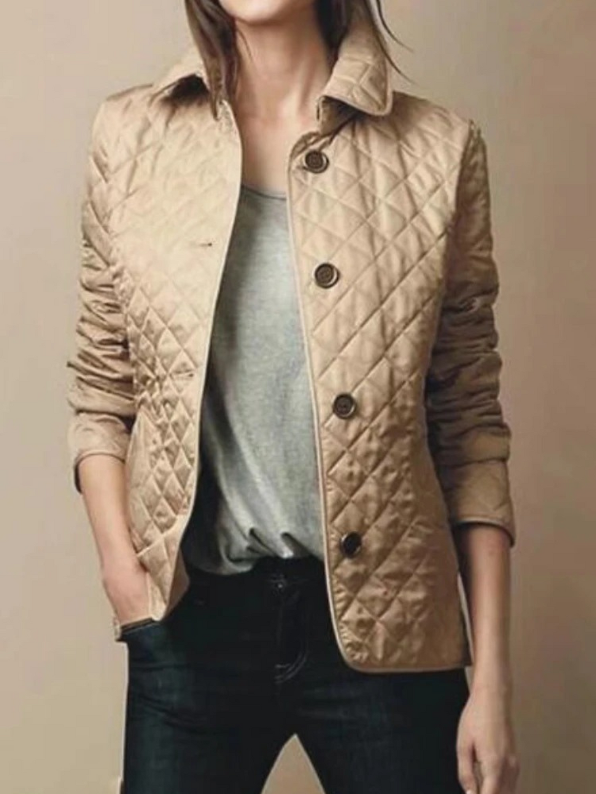 Leichte Steppjacke
