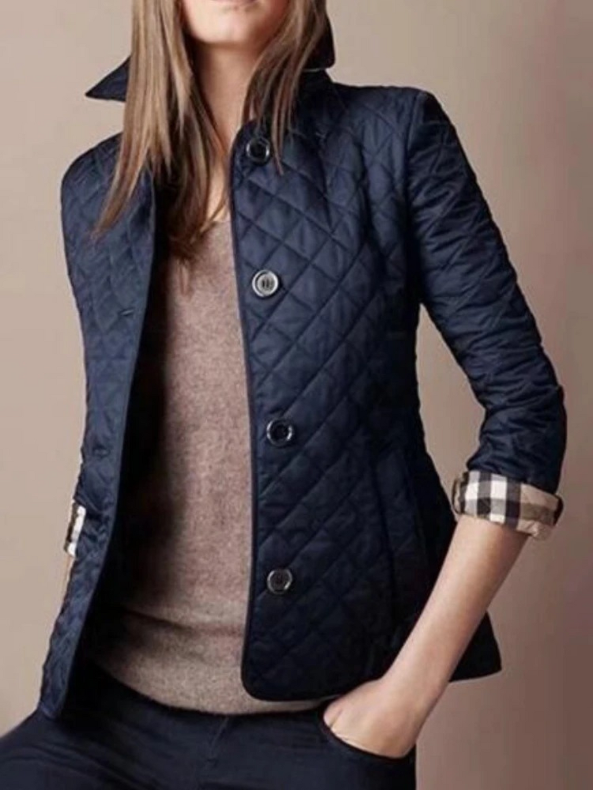 Leichte Steppjacke