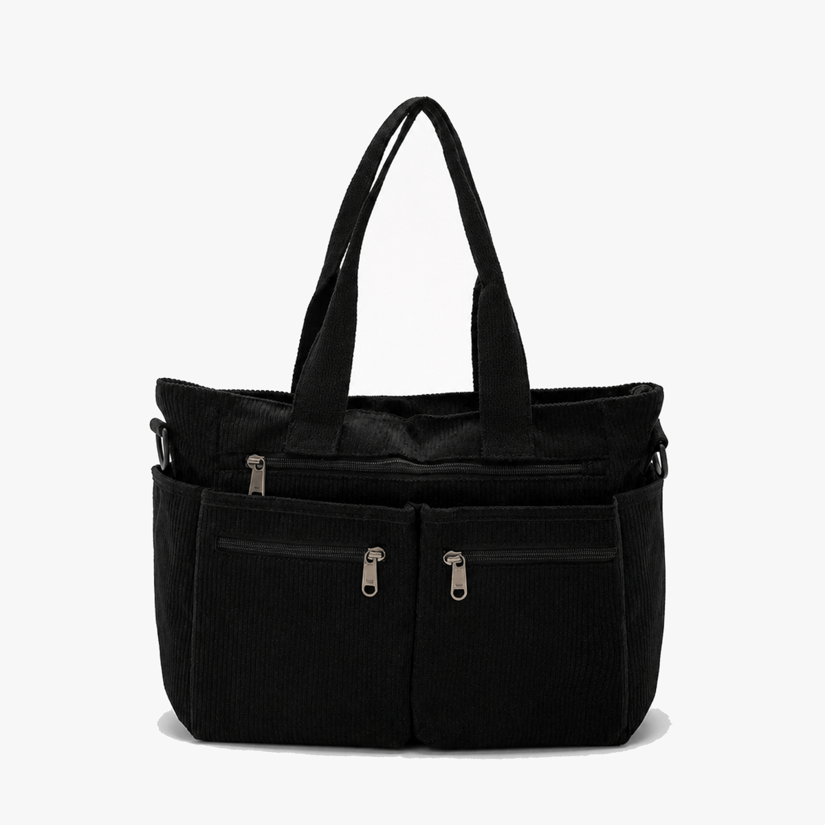 Praktische Cordtasche mit 6 Taschen