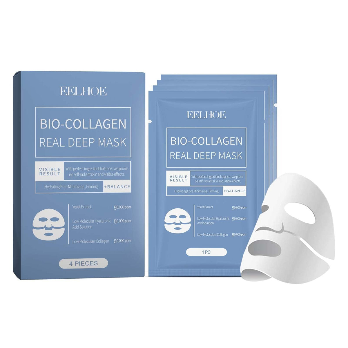 Koreanische Bio-Kollagen Gesichtsmaske