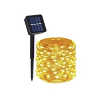 Umweltfreundliche Solar-Lichterkette für den Aussenbereich