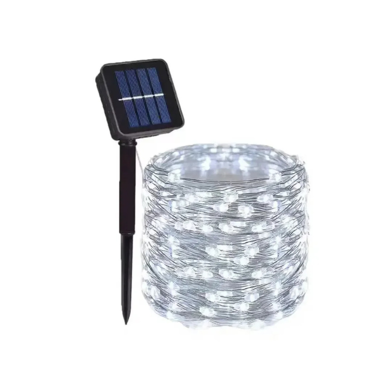 Umweltfreundliche Solar-Lichterkette für den Aussenbereich