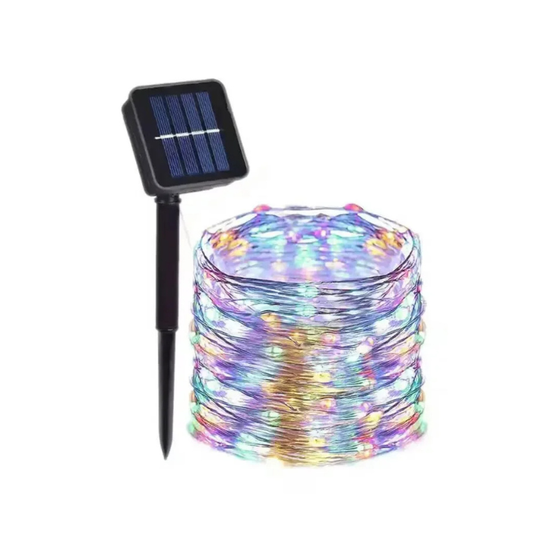 Umweltfreundliche Solar-Lichterkette für den Aussenbereich
