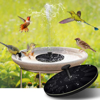 Umweltfreundlicher Solar-Springbrunnen mit Vogeltränke für Entspannung und Harmonie im Garten