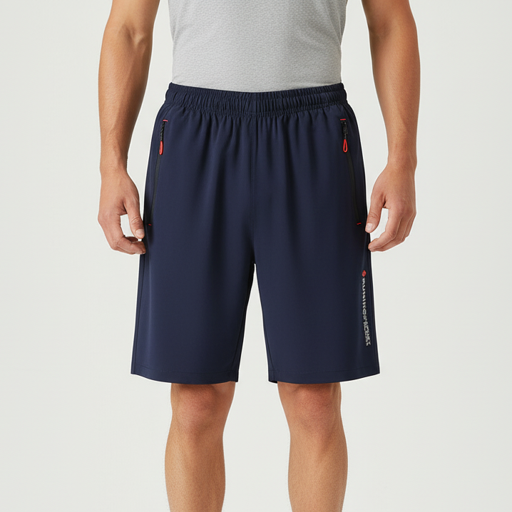 Mittellange Sportshorts