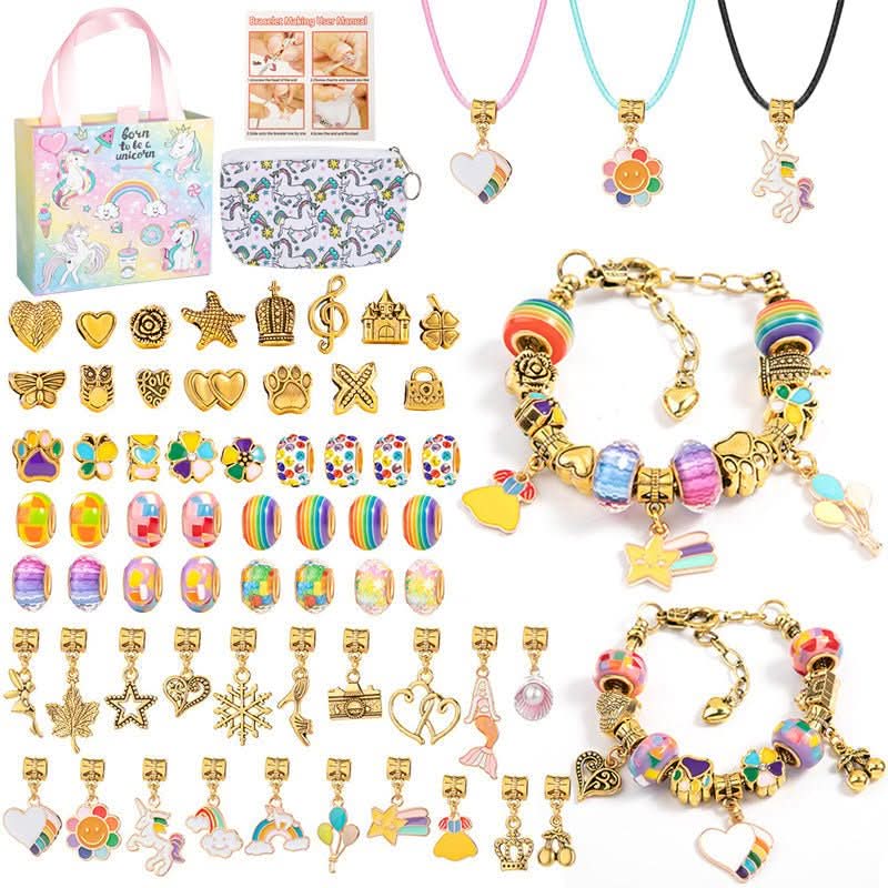 Kreatives Armband-Bastelset für Mädchen – Gestalte einzigartigen Schmuck