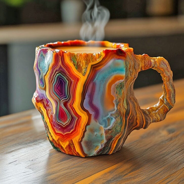 Kristall-Kaffeebecher