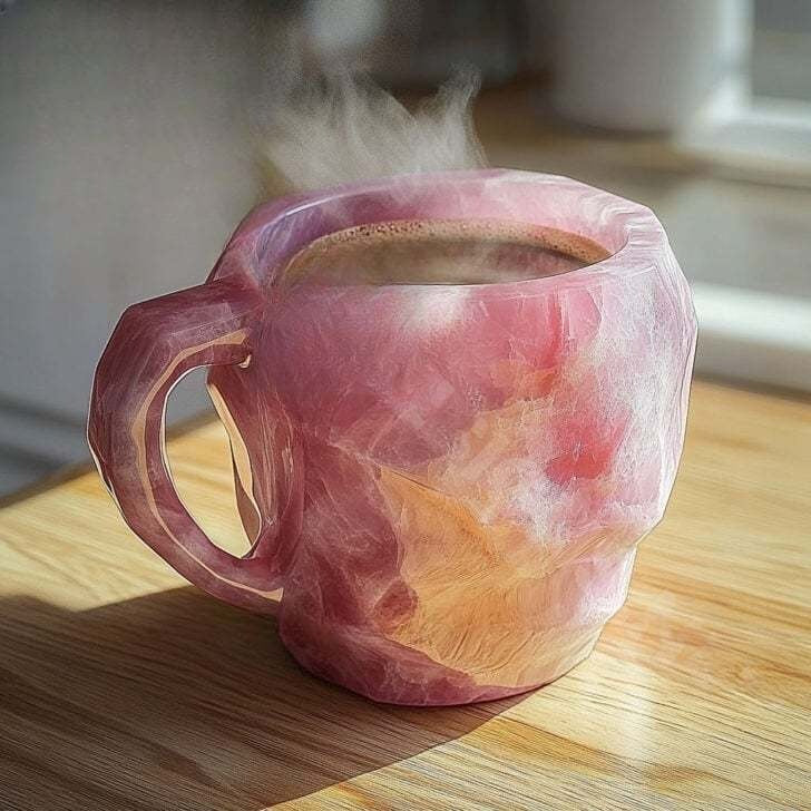 Kristall-Kaffeebecher