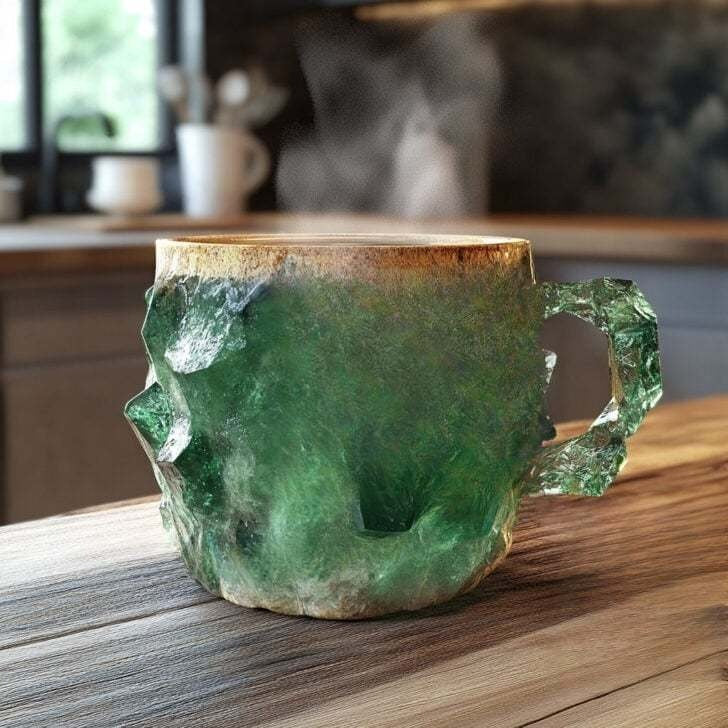 Kristall-Kaffeebecher