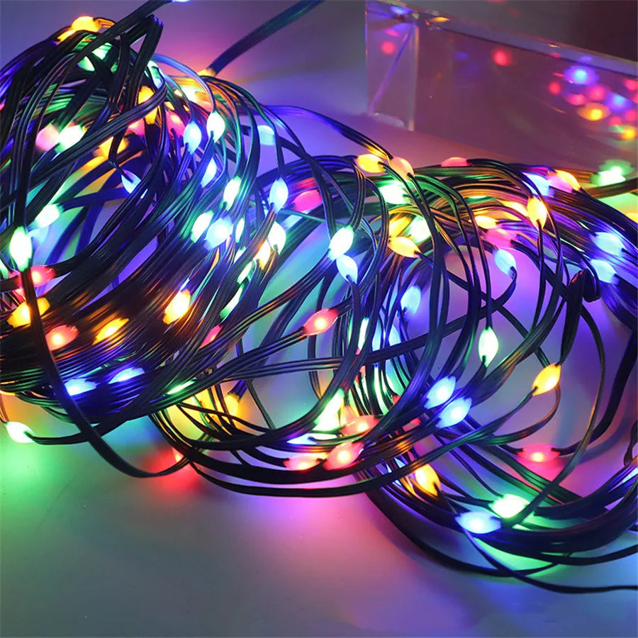 Biegsame Outdoor LED-Lichterkette und Garten-Lichtschlauch