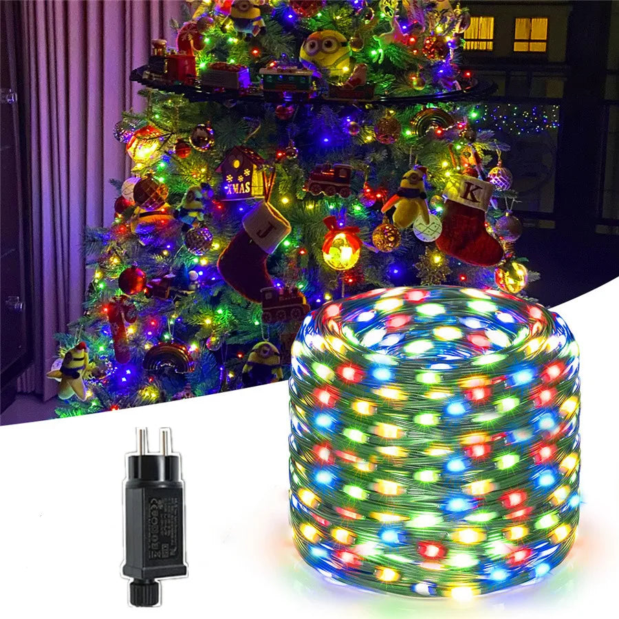 Biegsame Outdoor LED-Lichterkette und Garten-Lichtschlauch
