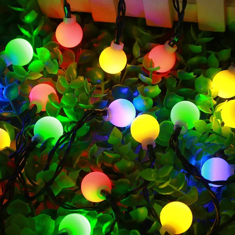Solar-Lichterkette IP65 für den Aussenbereich für Garten und Terrasse