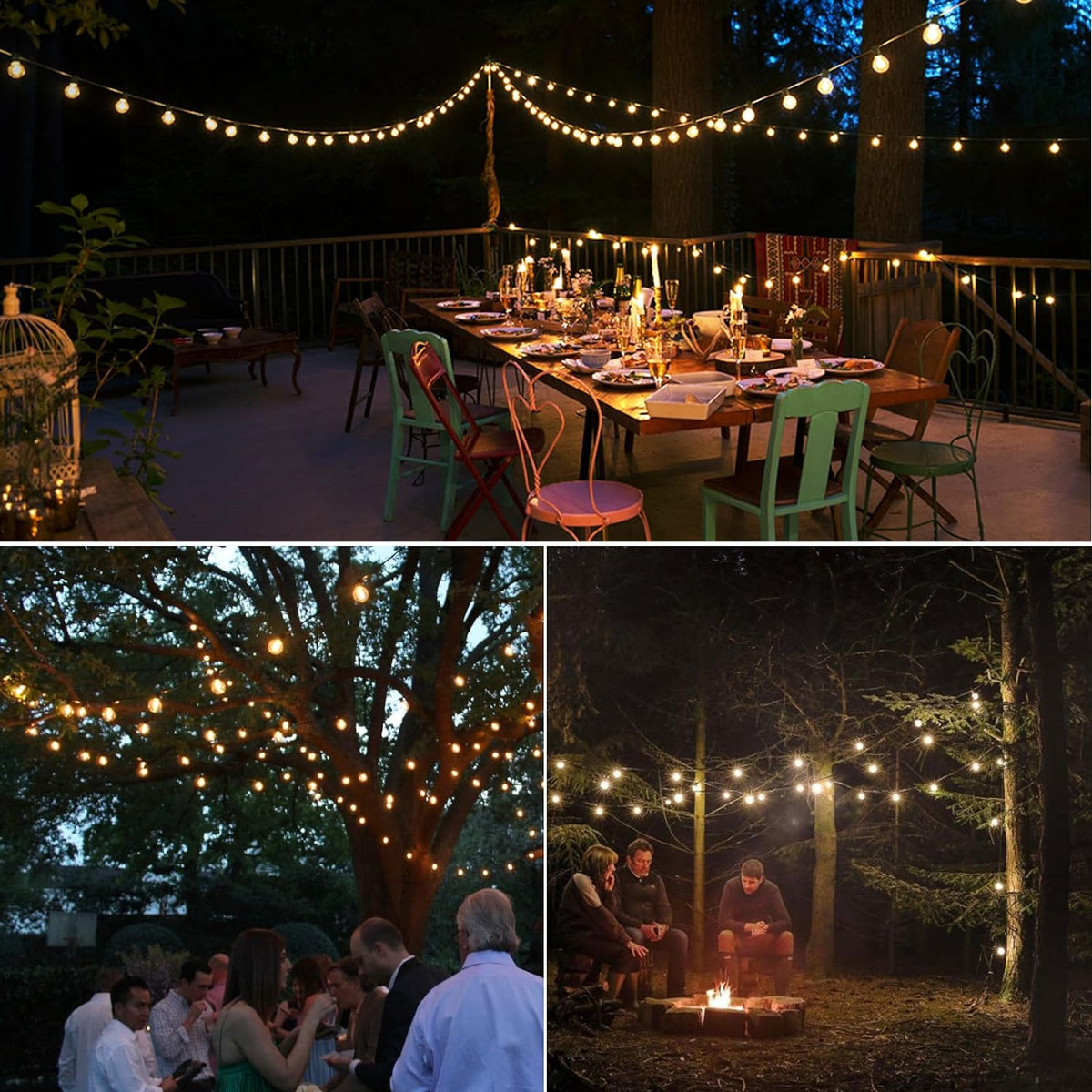 Outdoor-LED-Beleuchtung für eine gemütliche Atmosphäre