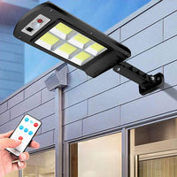 Solar-LED-Aussenleuchte mit Bewegungsmelder | 200W