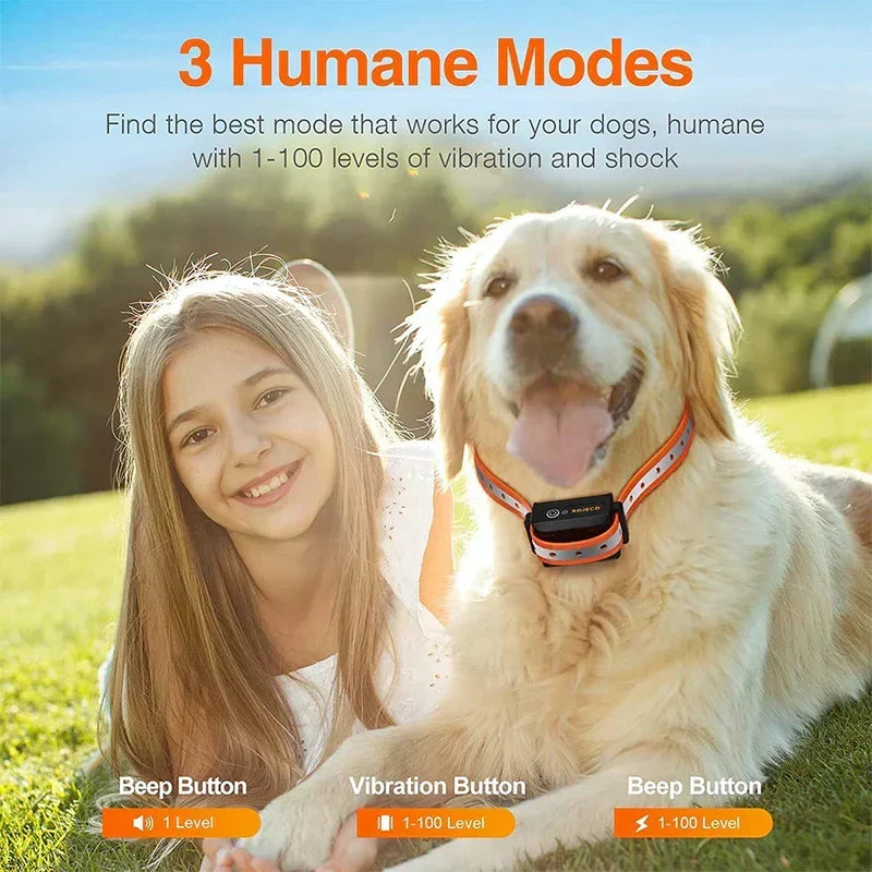 Hunde-Erziehungshalsband 1000 m - Vibration & Schock