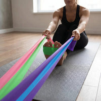 Flache elastische Widerstandsbänder